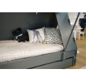 Tente bed 90 x 190 cm by MATHY BY BOLS - Charcoal Grey