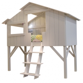 Cabine bed 90 x 190 cm by MATHY BY BOLS - White