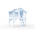 Cabine bed 90 x 190 cm by MATHY BY BOLS - Powder blue
