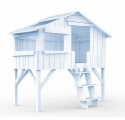Cabine bed 90 x 190 cm by MATHY BY BOLS - Powder blue