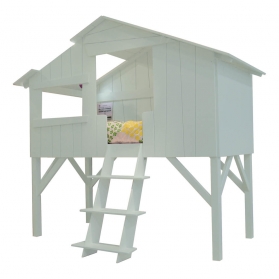 Cabine bed 90 x 190 cm by MATHY BY BOLS - Grey