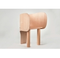 Chaise Eléphant en bois de hêtre par Marc Venot