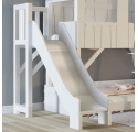 Treehouse Bunk bed and slide with plateform 90 x 190 cm by MATHY BY BOLS - Winter pink