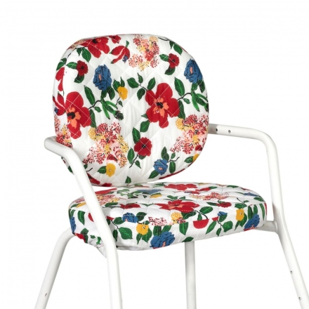 Seat Cushion for High Chair TIBU - Le Petit Lucas du Tertre Hibiscus cushions