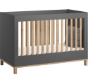 Baby Bed 60 x 120 cm - VOX Altitude Graphite/oak
