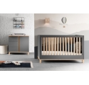 Baby Bed 60 x 120 cm - VOX Altitude Graphite/oak