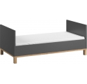 Baby Bed 70 x 140 cm - VOX Altitude Graphite/oak
