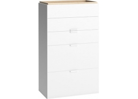 Chest of drawers white - 4 YOU by vox