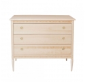 Commode Gustavienne Bouleau Naturel avec plan à langer amovible