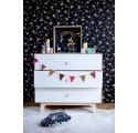 Merlin 3-drawer chest of drawers - Birch