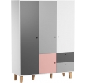 3-DOOR WARDROBE Concept - Grey