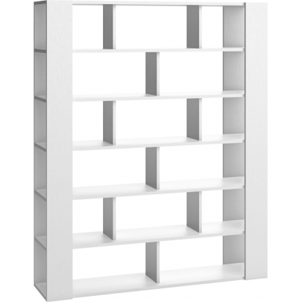 Two-Sided Bookcase 4 you white by VOX