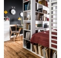 Two-Sided Bookcase 4 you white by VOX