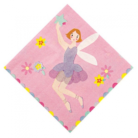 Conte de Fée - Set de 16 serviettes