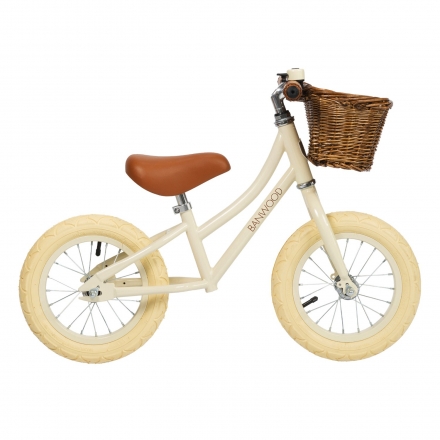 Go First Push Bike 12" by Banwood - Cream