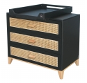 Changing Table Black by THEO