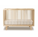 Lit bébé SPARROW évolutif  70 x 140 cm - Bouleau