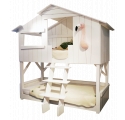 Treehouse Bunk bed 90 x 190 cm by MATHY BY BOLS - White
