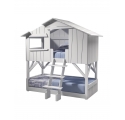 Treehouse Bunk bed 90 x 190 cm by MATHY BY BOLS - White