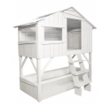 Treehouse Bunk bed 90 x 190 cm by MATHY BY BOLS - White