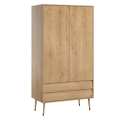 Armoire 2 portes Bosque - Naturel
