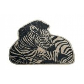 Zebra Carpet by BONTON