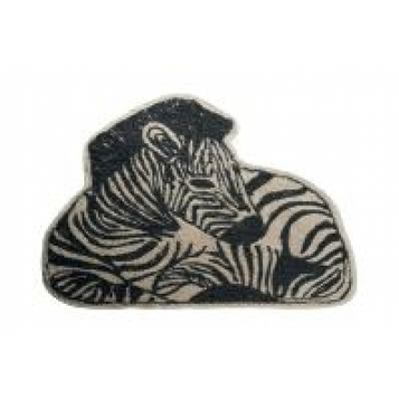 Zebra Carpet by BONTON