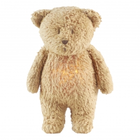 Moonie Musical Nightlight Teddy Bear Capuccinno