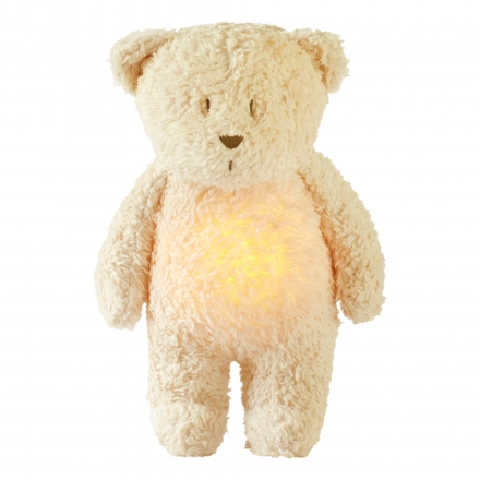 MOONIE - Ourson magique veilleuse musicale Sable
