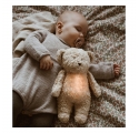 MOONIE - Ourson magique veilleuse musicale Sable