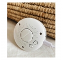 MOONIE - Ourson magique veilleuse musicale Blanc polaire