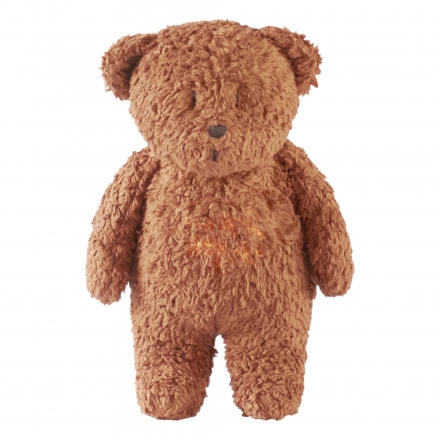 Moonie Musical Nightlight Teddy Bear Caramel