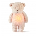 MOONIE - Ourson magique veilleuse musicale Blanc polaire