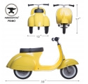 PRIMO Ride on Kids Toy Classic - Yellow