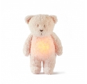 MOONIE - Ourson magique veilleuse musicale Rose blush
