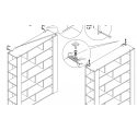 Two-Sided Bookcase 4 you white by VOX