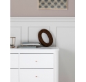 Commode à langer 6 tiroirs WOOD avec grand plan - Chêne Naturel