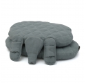Coussins pour chaise haute TIBU - Gris orage
