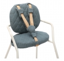 Coussins pour chaise haute TIBU - Gris orage