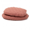 Coussins pour chaise haute TIBU - Bois de rose