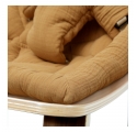 Baby Rocker LEVO In Walnut - Camel Cushion