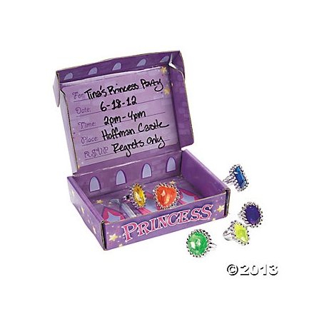 Princesse ~Invitation avec 2 bagues assorties~