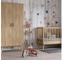 2-DOOR WARDROBE Nautis - Oak