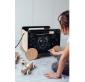 TOY CHEST ON WHEELS by Ooh Noo - Blackboard