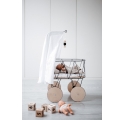 Doll's cradle in metal and wood Dolly Cot