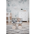 Doll's cradle in metal and wood Dolly Cot