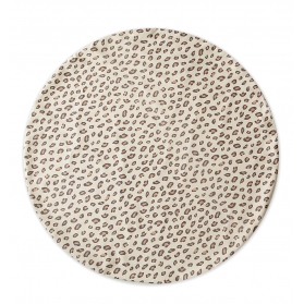 Tapis de jeu rond Léopard pour enfant