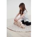 Tapis de jeu rond Léopard pour enfant