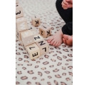 Tapis de jeu rond Léopard pour enfant