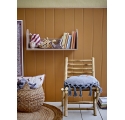 Set of 2 Milus storage baskets in woven rattan